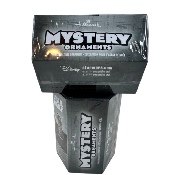 Star Wars Hallmark Christmas Mystery Ornaments Blind Box Figures 2 Pack NEW - Picture 3 of 10